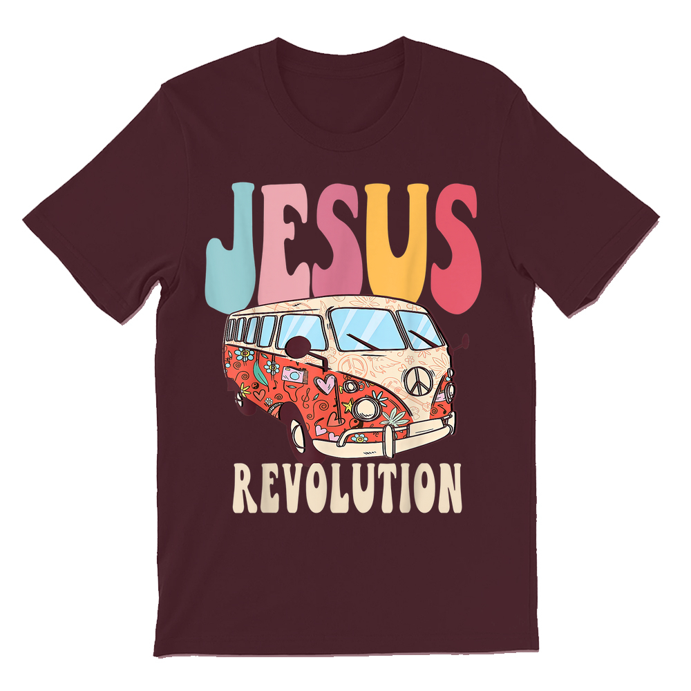 Boho Jesus-revolution Christian Faith T-shirt