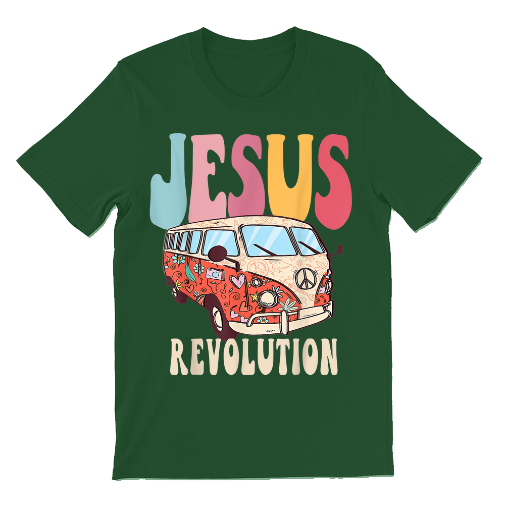 Boho Jesus-revolution Christian Faith T-shirt