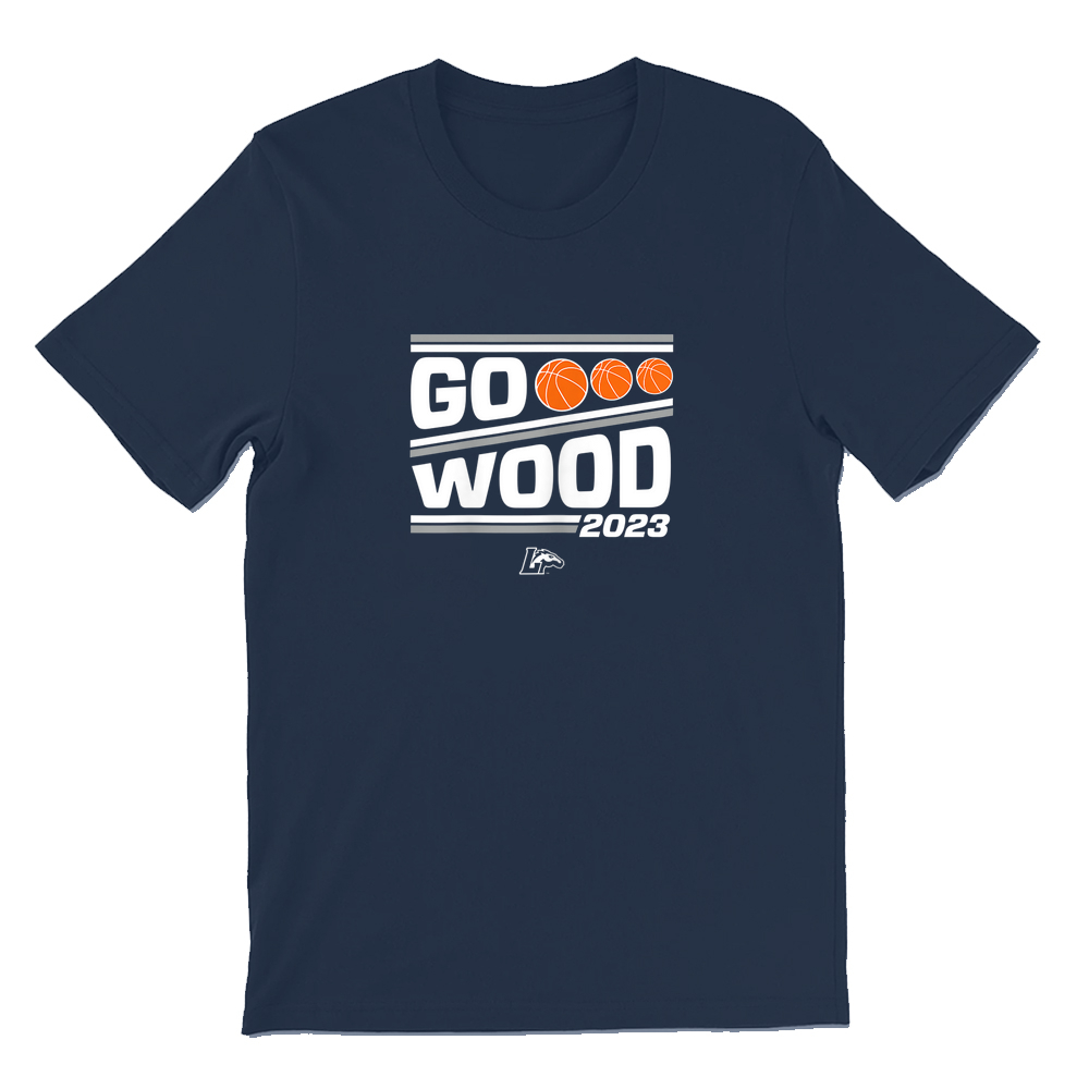 Longwood Lancers Basketball Go Wood 2023 Officially Licensed T-shirt