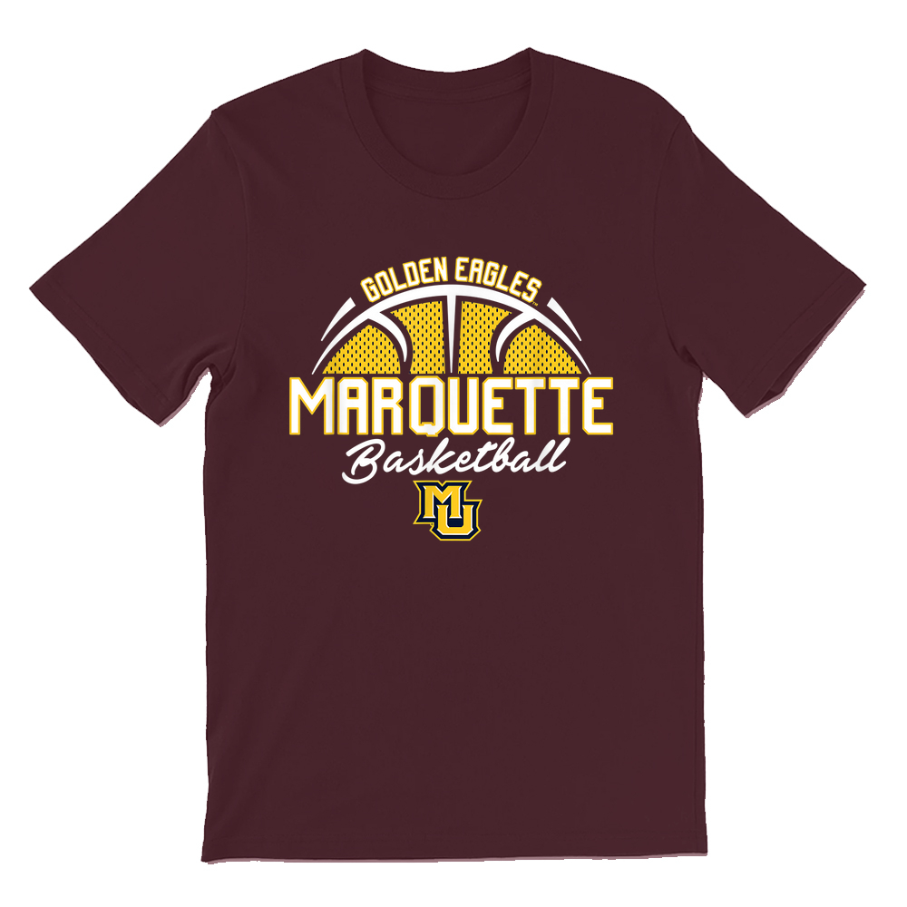 Marquette Golden Eagles Basketball Swish Navy T-shirt