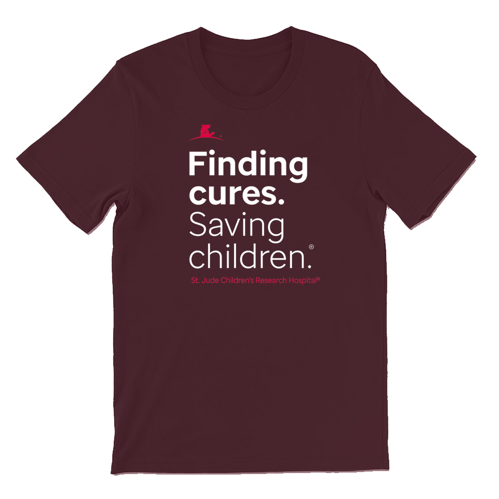 St. Jude Finding Cures. Saving Children T-shirt